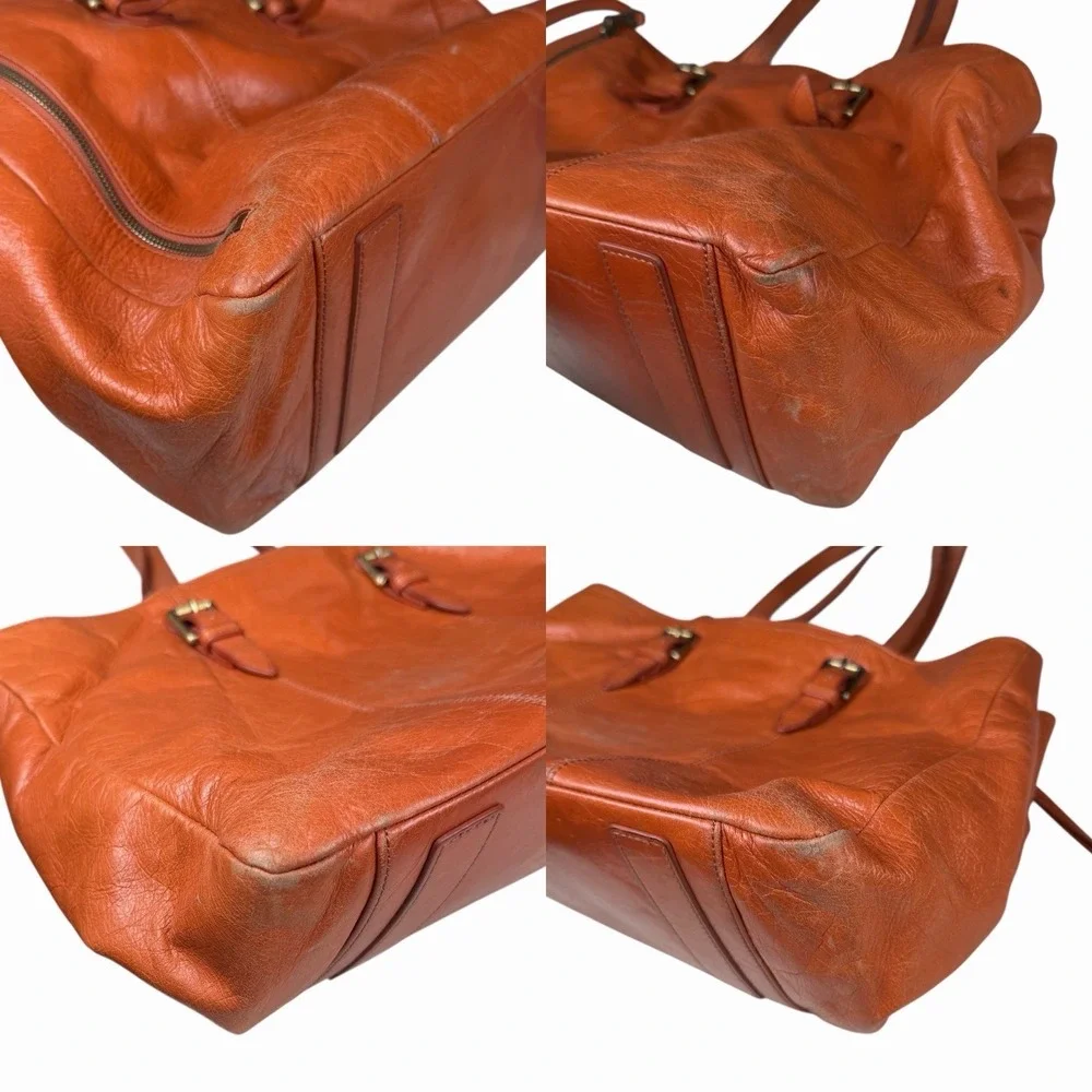 HOBO International Cabot Work‎ Tote Shoulder Bag in Brown Leather
